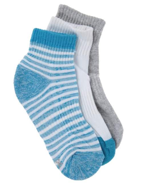 Calceta X10 de algodón para niño 3 pares