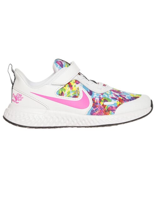 Tenis nike revolution 5 fable correr para niña Clearance