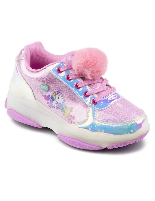 Tenis con ruedas Onix para niña Unicornio