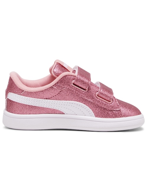 Tenis Puma para niña Smash 30 Glitz Glam V