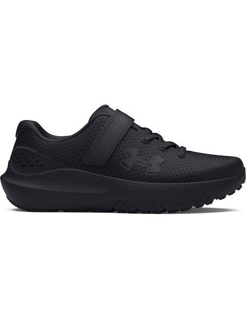 Tenis Under Armour para niño BPS Surge 4 ACBLK