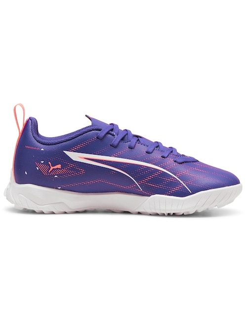 Tenis Puma Ultra 5 Play TT Jr unisex para fútbol
