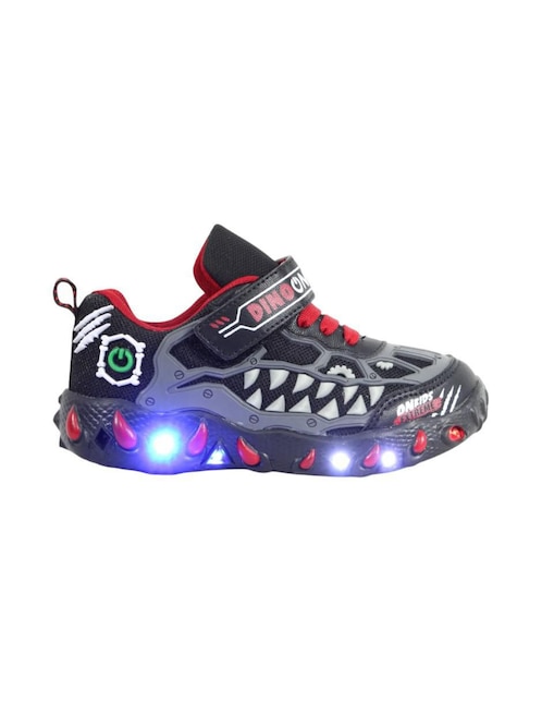Tenis con Luz LED Kuali Shoes para niño