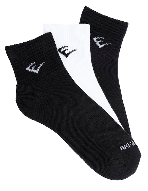 Set de calceta Everlast para niño 3 pares