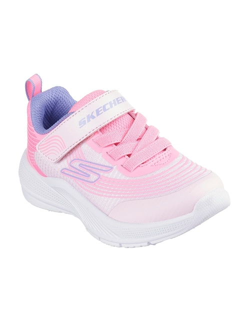 Tenis para entrenamiento Skechers Microspec Advance de niña