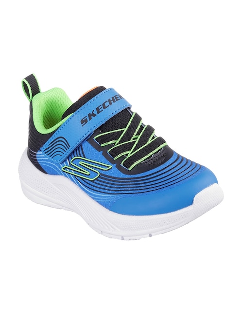 Tenis para entrenamiento Skechers Microspec Advance de niño