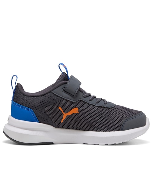 Tenis Kruz Track AC PS para correr Puma infantil unisex