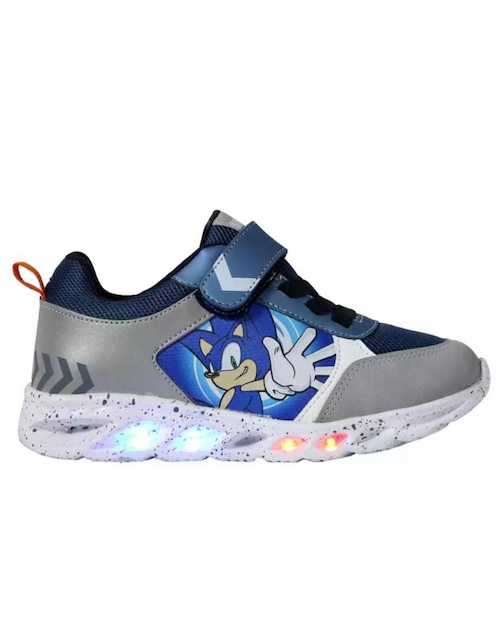 Tenis con luz para niño Sonic 1