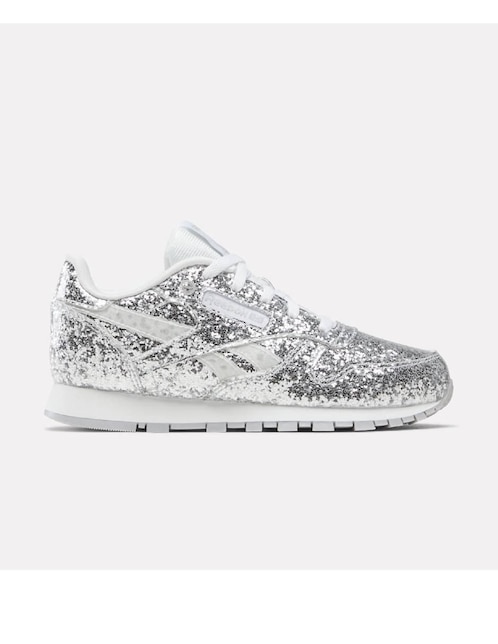 Tenis Reebok para niña Classic Leather Step N Flash 2.0
