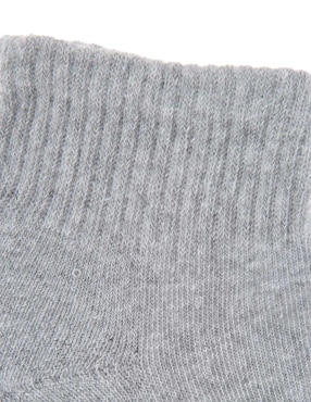 Calceta X10 de algodón para niño 3 pares