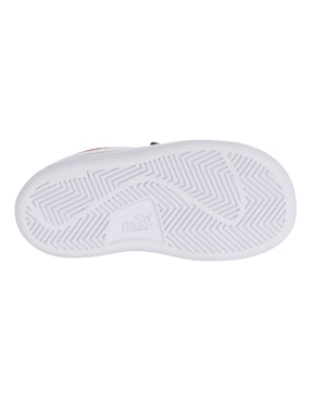 Tenis de piel Puma Smash V2 unisex para entrenamiento