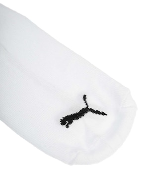 Calceta Puma de algodón infantil unisex 3 pares