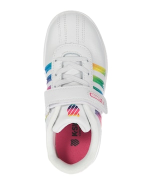 Tenis K-Swiss para niña Court Pro