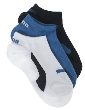 Tin Puma de algodón infantil unisex 3 pares