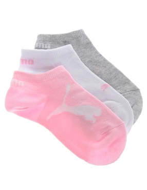 Tin Puma de algodón para niña 3 pares
