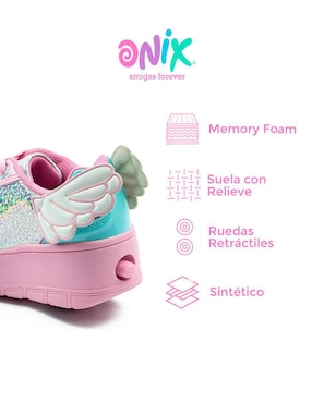Tenis Onix para niña Unicornio