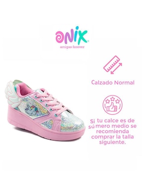 Tenis Onix para niña Unicornio
