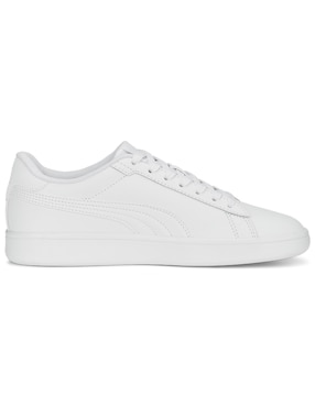 Tenis Puma de piel Smash 30 l Jr unisex para entrenamiento