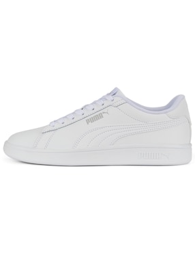 Tenis Puma de piel Smash 30 l Jr unisex para entrenamiento