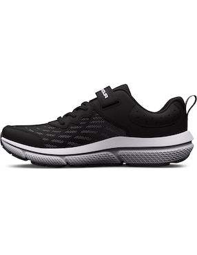 Tenis Under Armour Bps Assert 10 ACBLK de niño para correr