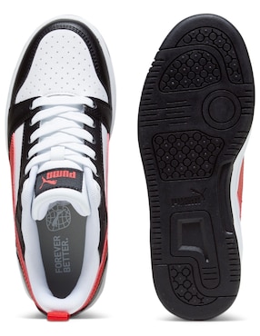 Tenis Puma Rebound V6 Lo Jr unisex