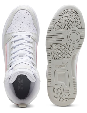 Tenis Puma Rebound V6 Mid Jr unisex
