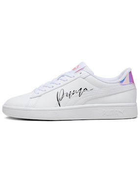 Tenis Puma Smash 30 L Crystal Wings Junior de niña