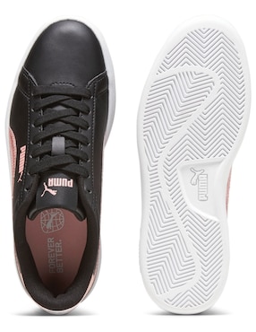 Tenis Puma Smash 30 L Star Glow Jr de niña para entrenamiento