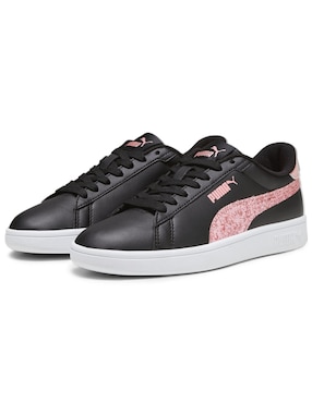 Tenis Puma Smash 30 L Star Glow Jr de niña para entrenamiento