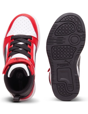 Tenis Puma Rebound V6 Mid AC PS unisex para entrenamiento
