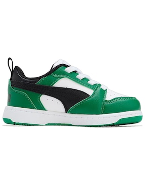 Tenis Puma unisex Rebound V6 Lo Ac Inf