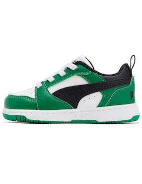 Tenis Puma unisex Rebound V6 Lo Ac Inf