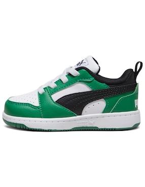 Tenis Puma unisex Rebound V6 Lo Ac Inf