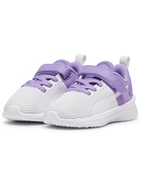 Tenis Puma Flyer Runner V Inf de niña para entrenamiento