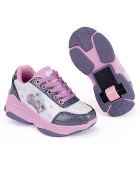 Tenis con ruedas Onix para niña Style Friends Roller