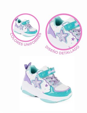 Tenis con ruedas Speed Roller para niña Style Mermaind Purple