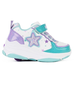 Tenis con ruedas Speed Roller para niña Style Mermaind Purple