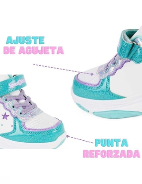 Tenis con ruedas Speed Roller para niña Style Mermaind Purple
