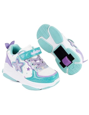 Tenis con ruedas Speed Roller para niña Style Mermaind Purple