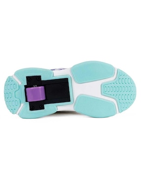 Tenis con ruedas Speed Roller para niña Style Mermaind Purple