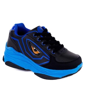 Tenis Con Ruedas Speed Roller Para Niño Style Black Monster