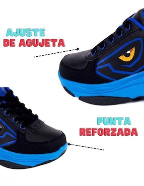 Tenis con ruedas Speed Roller para niño Style Black Monster