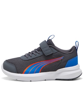 Tenis Kruz Track AC PS para correr Puma infantil unisex