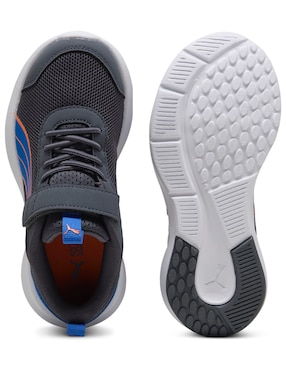 Tenis Kruz Track AC PS para correr Puma infantil unisex