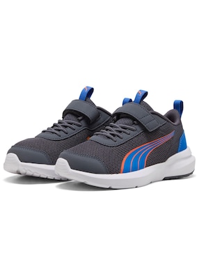 Tenis Kruz Track AC PS para correr Puma infantil unisex
