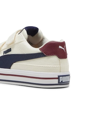 Tenis Puma Court Classic Vulc Formstrip infantil unisex