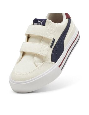 Tenis Puma Court Classic Vulc Formstrip infantil unisex