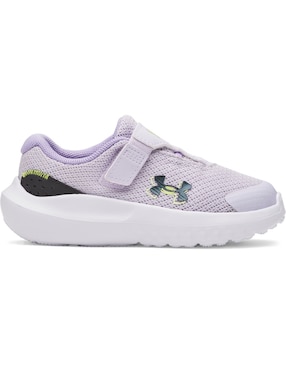 Tenis Ua Ginf Surge 4 Ac para correr Under Armour de niña