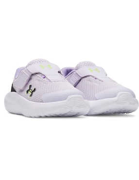 Tenis Ua Ginf Surge 4 Ac para correr Under Armour de niña
