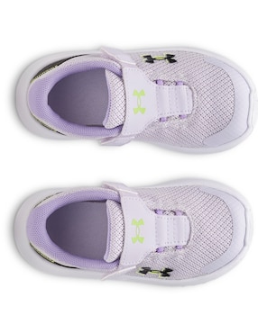 Tenis Ua Ginf Surge 4 Ac para correr Under Armour de niña